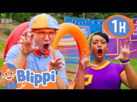 Blippi & Meekah’s Twin Challenge! | Who Will Win the Grand Prize? | Learning Videos for Kids 🔵🟠