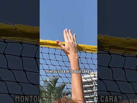 REDE de vôlei BAIXA #volleyball #volley #haikyuu #humor