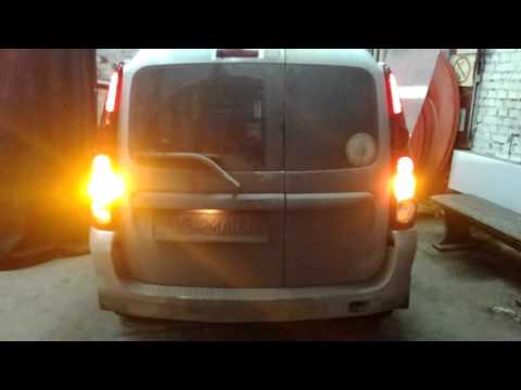 LED стопы и поворотники ларгус
