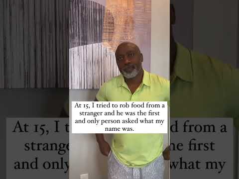 A stranger saw the best in me and changed my life