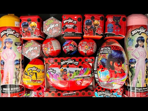 ASMR 40+ Minutes Miraculous Ladybug Toys Mystery Blind Box Oddly Satisfying Unboxing | No Talking