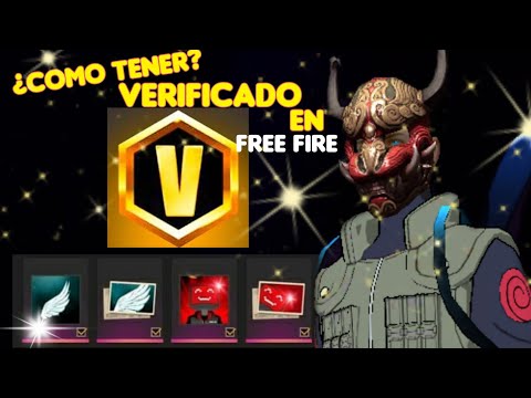 ⓋTENER EL VERIFICADO EN EL 2025 EN FREE FIRE FACIL & RAPIDO.