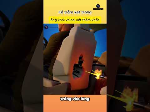 Kẻ trộm kẹt trong ông khói và cái kết thảm khốc