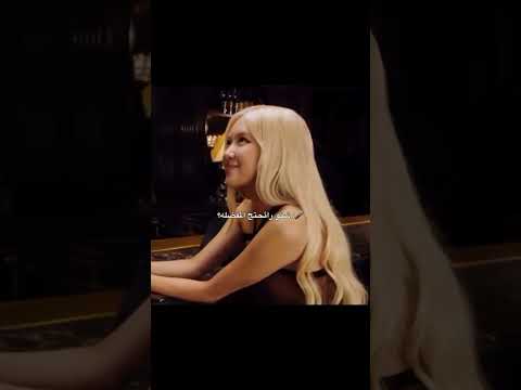 لما روزي فصلت بنهاية المقابلة #blackpink