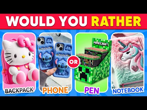 Would You Rather - Build Your Fantasy World 🤑🏫🌈 School Edition ⏰📘 Daily Quiz