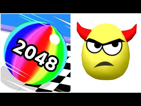 Ball Run 2048 🆚 Draw to Smash Game -Live -33444