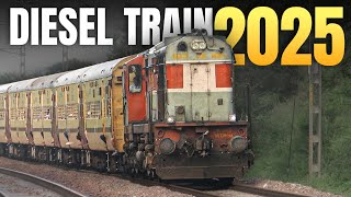 Old Diesel Train in 2025 | LDH WDM3A appears with Tilak Bridge Express | Indian Railways