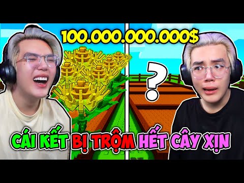 PHONG CẬN BỊ TRỘM HẾT CÂY XỊN TRONG ROBLOX GROW A GARDEN