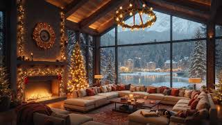 Soft Christmas Jazz Music 2026 🔥 Warm Winter Ambience with Fireplace 🌲 Peaceful Christmas Melodies