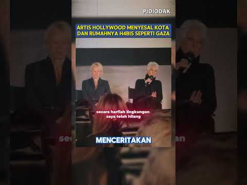 Jamie Lee Curtis Menyebut Kata Gaza dalam Curhatannya