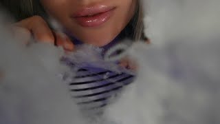 ASMR Getting A Spiderweb or Soft Cotton Out of Your Eye and Face (Whispered)
