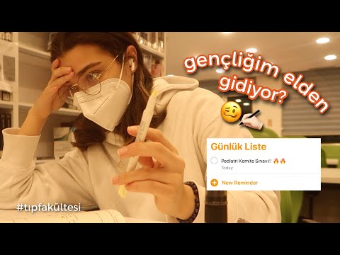 Tıp Fakültesi Terörü 2: Pediatri Komitesi (Ders Çalışma Günlüğüm)