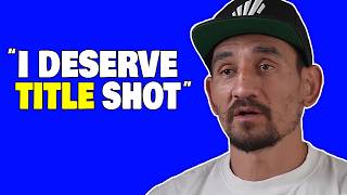 Max Holloway Is Being ENTITLED...