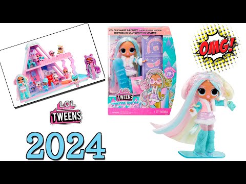 LOL Surprise Winter Snow Chalet house & Tweens doll  2024