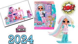 LOL Surprise Winter Snow Chalet house & Tweens doll  2024
