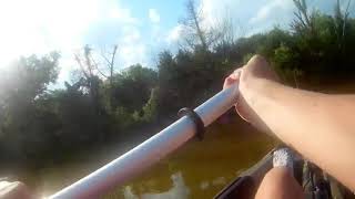 Fishing the football head jig (kayak fishing)