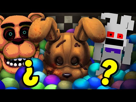 TODO el Contenido ELIMINADO de Into The Pit | Five Nights at Freddy's