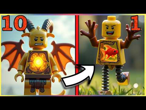 I Rate 135 Cursed LEGO Minifigures Generated by A.I!