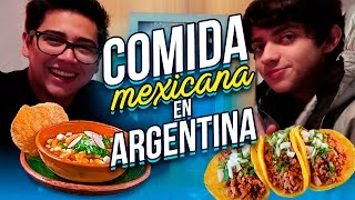 PROBANDO COMIDA MEXICANA EN ARGENTINA FT HAROLD AZUARA - RAMIRO