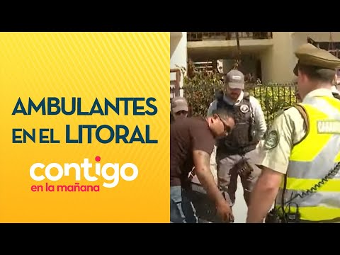 ALERTA EN LA COSTA: Ambulantes se toman las playas del litoral - Contigo en la Mañana