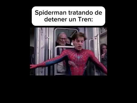 Spiderman tratando de detener un Tren vs Masha 🚬🗿🍷