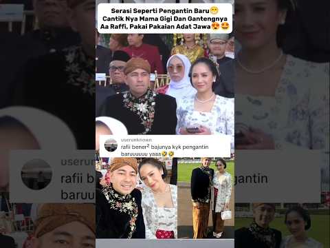 Cantiknya Mama Gigi Gak Ada Obat Pakai Kebaya😍 #raffiahmad #nagitaslavina1717