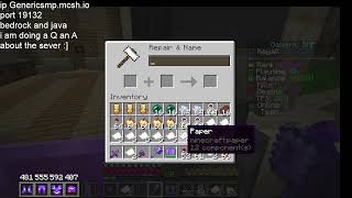 Generic smp java and bedrock
