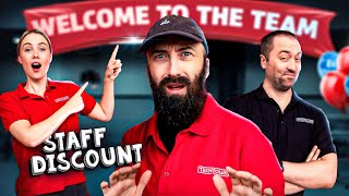 How to get a staff discount