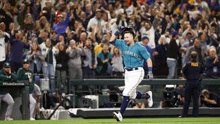 Cal Raleigh sends the Seattle Mariners to the playoffs for the first time in 20 years!