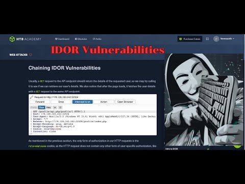 ChainingIDORVulnerabilitiesHTBWebAttacks Vermouth ChainingIDORVulnerabilitiesHTBWebAttacks
