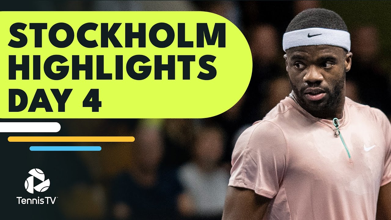 Tiafoe Takes On Ymer; Paul, De Minaur & More Feature | Stockholm 2022 Highlights Day 4￼