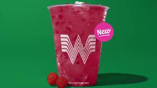 The new Whataburger Prickly Pear Raspberry WhataFresher - It’s treat time!