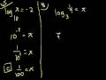 Logarithmic and Exponential Functions