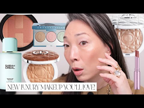 New Luxury Makeup Try-On Haul - DIOR | HERMES | CHANTECAILLE