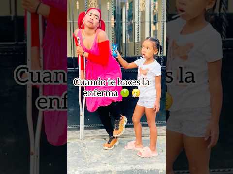 LALY LA FEA (Cuando te Haces La Enferma) 🤧🤢 #humor #comedia