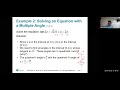 Trigonometric Equations and Identities
