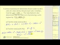 Understanding Graphs, Revenue, and Profit Functions