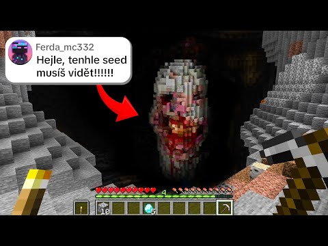 Děsivé Minecraft Seedy od FANOUŠKŮ (vás)