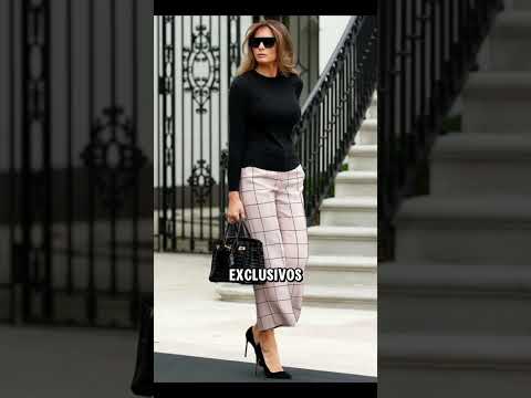 El Closet Millonario de Melania Trump: ¡Lujo y Sofisticación! 👠✨