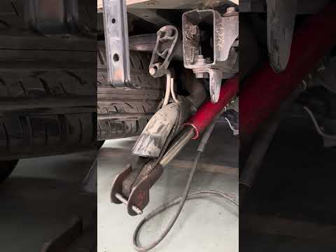 #ทดสอบวิธีที่ไม่เข้ารางดึง ดึงปลายท่อไอเสีย