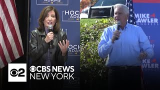 YouTube video thumbnail: New York's Race for Govenor Heats up Between Kathy Hochul, Bruce Blakeman