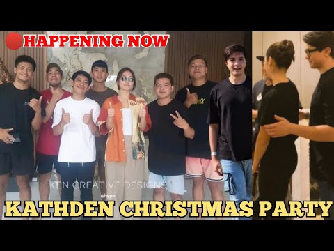 [FULL VIDEO] KathDen Christmas Party Happening Now! • KathDen Latest Update Today