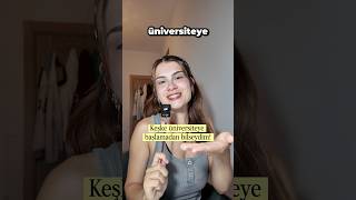 keşke üniversite başlamadan bilseydim!