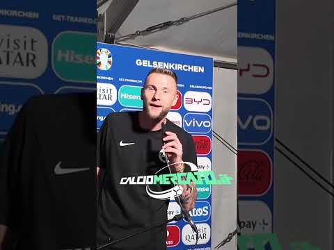 "Resti al PSG?" La risposta nervosa di Skriniar dopo Inghilterra-Slovacchia #Shorts