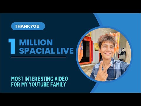 1 Million ￼special live ￼🛑 | Comedy with Ayush | Watch now