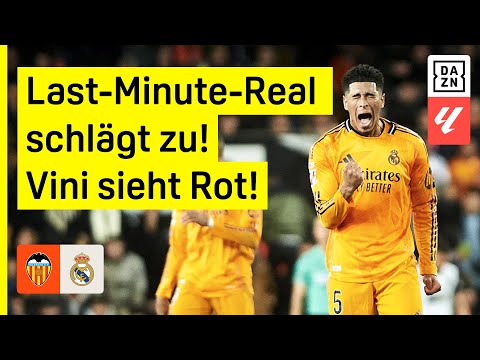 Vini-Ausraster! Bellingham vergibt Elfer & trifft spät: Valencia - Real Madrid | LaLiga | DAZN