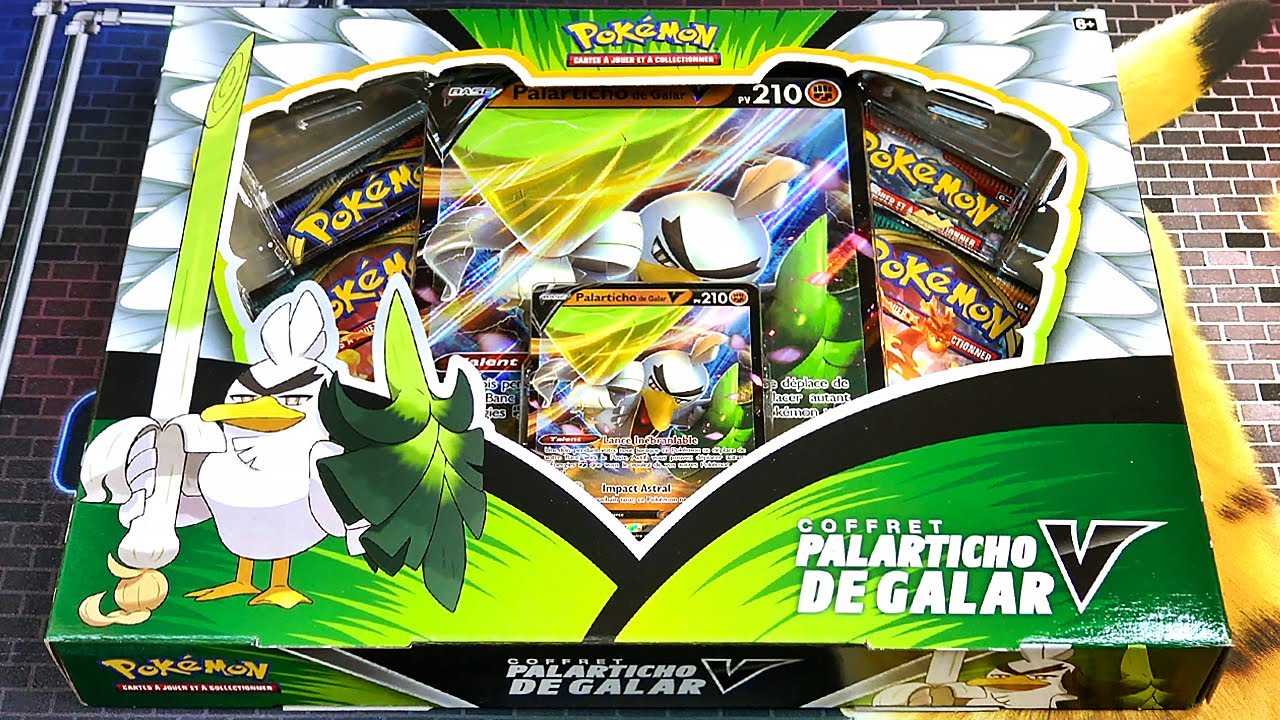 UNE CARTE SUPER ÉLECANON | J'ouvre le Coffret PALARTICHO DE GALAR-V + PLAYMAT !