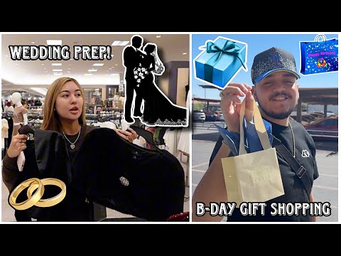 GETTING READY FOR A WEDDING💍/BIRTHDAY GIFT SHOPPING!🛍