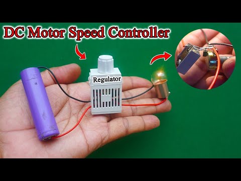 How To Make A DC Motor Speed Controller At Home | DIY DC Motor Speed Controller | Speed Controller