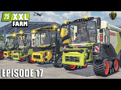 THIS GIANT HARVEST WILL MAKE US RICH! | The XXL FARM | Farming Simulator 25